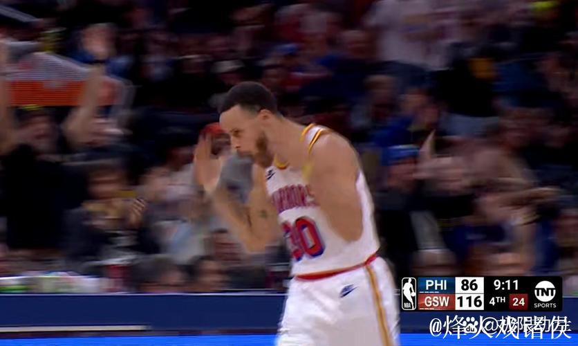 库里三分8中8轰30+10 勇士大胜76人回西部第九 库里三分8中8轰30+10 勇士大胜76人回西部第九